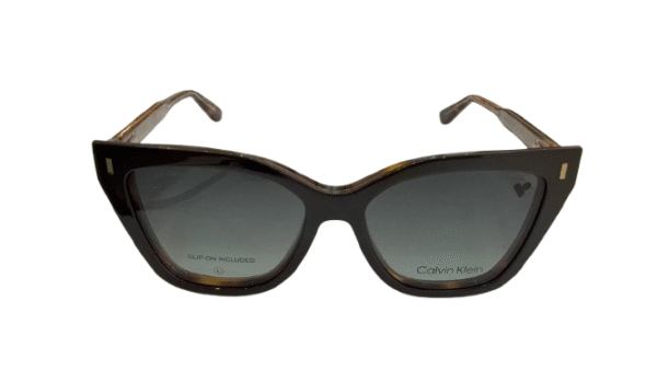 Óculos com Clipon Calvin Klein - CK24550MAG-SET 242