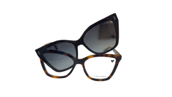 Óculos com Clipon Calvin Klein - CK24550MAG-SET 242 - Imagem 3